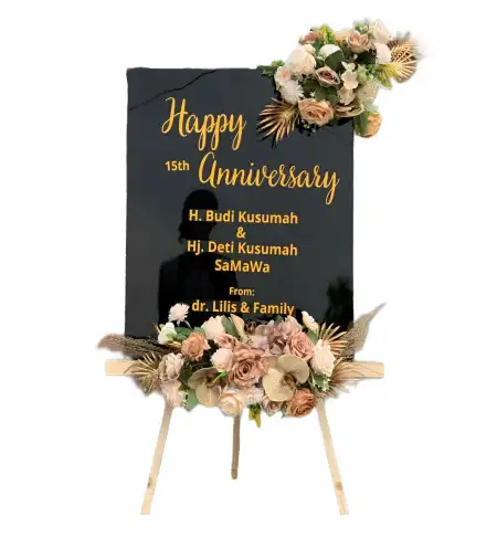 Papan Bunga Akrilik Kandangserang