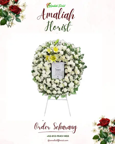 Krans Bunga Duka Kandangserang